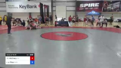 61 kg Consi Of 16 #1 - Caden McCrary, Tar Heel Wrestling Club vs Jospeh Pins, Burg Training Center