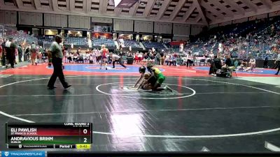 1A-106 lbs Cons. Round 3 - Andravious Brihm, Dublin vs Eli Pawlish, St Francis School