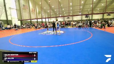 138 lbs Cons. Round 2 - Talan Newton, WA vs Sid Dillon, CO