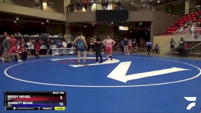 285 lbs Cons. Round 2 - Camden Laslo, NM vs Gavin Gagnon, OK