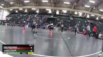 84 lbs Round 5 (6 Team) - Caiden Fulton, G.I. Grapplers Black vs Max McElihinny, Kearney Matcats - Blue