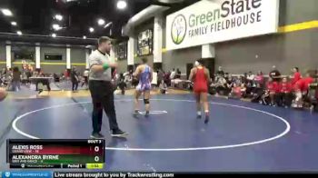 142 lbs Round 1 (6 Team) - Alexandra Byrne, Grit And Grace vs Alexis Ross, Grand View