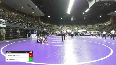 140 lbs Round Of 32 - Jesus Lucas-Beltran, Madera vs David Arroyo, Reedley