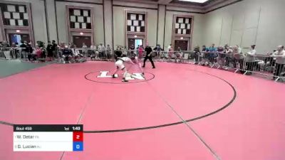 113 lbs Quarterfinal - Will Detar, Pa vs Dominic Lucian, Nj