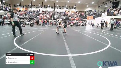 90 lbs Consolation - Jack Bovos, Salina Wrestling Club vs Jaxson Russell, Salina Wrestling Club