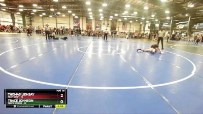 130 lbs Rd# 5- 3:45pm Friday Final Pool - Thomas Lidnsay, Team Ohio vs Trace Johnson, Terps Xtreme