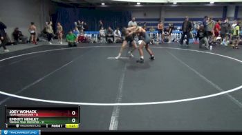 96 lbs Round 7 (8 Team) - Emmitt Henley, Virginia Team Predator vs Joey Womack, Team Germantown