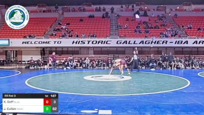 190 lbs Rr Rnd 3 - Kruz Goff, Blackwell vs Justin Cullen, Pomona