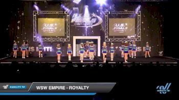 WSW Empire - Royalty [2019 - Senior - Club - Small 3 Day 2] 2019 US Finals Virginia Beach