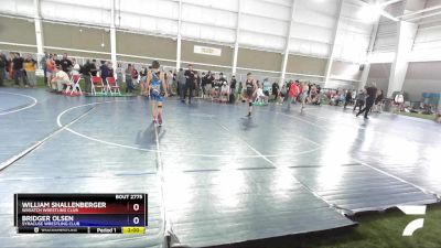 113 lbs Cons. Round 2 - William Shallenberger, Wasatch Wrestling Club vs Bridger Olsen, Syracuse Wrestling Club