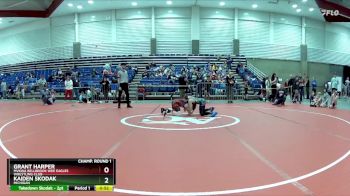 98 lbs Champ. Round 1 - Grant Harper, MVKWA Bellbrook Wee Eagles Wrestling Club vs Kaiden Skodak, Michigan