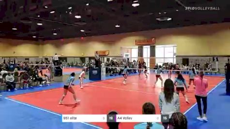 951 elite vs A4 Volley - 2022 JVA West Coast Cup presented by Nike