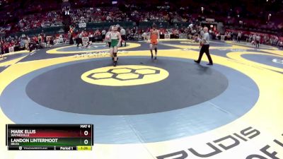 D3-144 lbs Quarterfinal - Mark Ellis, Waynesville vs Landon Lintermoot, Delta