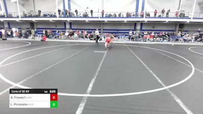 157 lbs Consi Of 32 #2 - Alex Frowert, UNATT - George Mason vs Luca Pirozzolo, Sacred Heart University