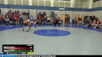 84 lbs Round 1 (4 Team) - Grady Hartz, Mater Dei vs Brydyn Riley, Plainfield Quakers