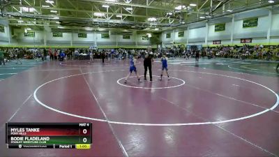 75 lbs Cons. Round 3 - Bodie Fladeland, Stanley Wrestling Club vs Myles Tanke, Pony Hills