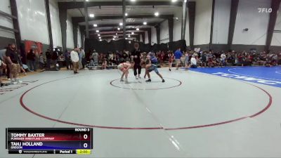 98 lbs Round 3 - Tommy Baxter, Punisher Wrestling Company vs Tahj Holland, Oregon