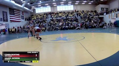 175 lbs Cons. Round 4 - Xavier Jackson, GLENOAK vs Cohen Bunting, JOHN GLENN