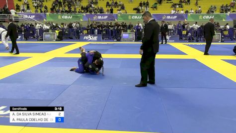 ALESSANDRA DA SILVA SIMEAO vs ANA PAULA COELHO DE OLIVEIRA 2024 Brasileiro Jiu-Jitsu IBJJF