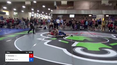 74 kg Rnd Of 128 - Thomas Venezia, California vs Reed Fullmer, Pennsylvania RTC