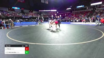 175 lbs Round Of 64 - Juan-Carlos Meza, Calaveras vs ZIon Hernandez, Corona Del Mar