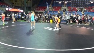 113 lbs Rnd Of 128 - Jackson Olson, Illinois vs Jaron Bensinger, Michigan