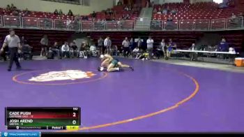 152 lbs Round 4 (8 Team) - Cade Pugh, Cheyenne East vs Josh Arend, Gretna