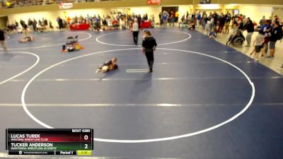 63 lbs Cons. Round 3 - Tucker Anderson, Owatonna Wrestling Academy vs Lucas Turek, Waconia Wrestling Club