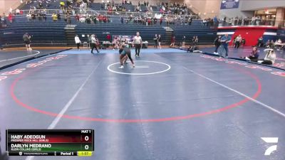 165 lbs Semifinal - Haby Adeogun, Prosper Rock Hill (Girls) vs Darlyn Medrano, Klein Collins (Girls)