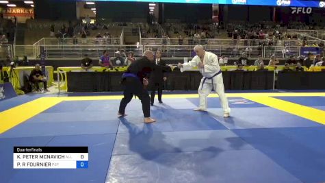 KEVIN PETER MCNAVICH vs PETER R FOURNIER 2024 Pan Jiu Jitsu IBJJF Championship