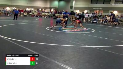 113 lbs Round 2 (6 Team) - Kaden Barrial, Brevard FCA- Island Style vs William Rader, Terre Haute Black