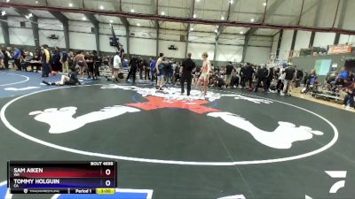 150 lbs Quarterfinal - Sam Aiken, WA vs Tommy Holguin, CA