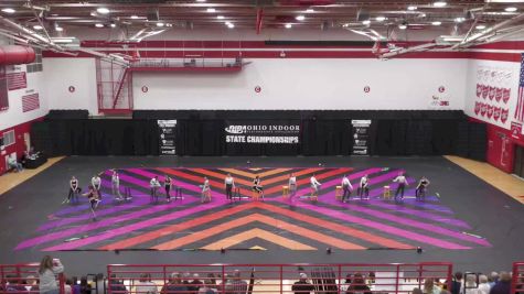 Avon High School Winterguard at 2022 OIPA Championships