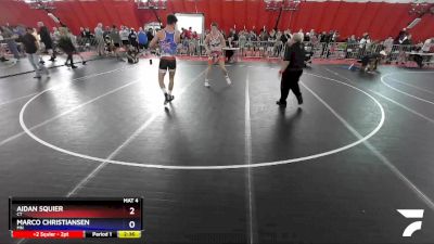 182 lbs Semifinal - Aidan Squier, CT vs Marco Christiansen, MN