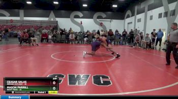 209 lbs Round 1 (8 Team) - Mason Parrill, Beast Mode vs Ceasar Salas, Indiana Outlaws