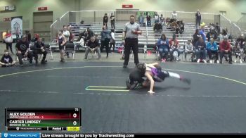 72 lbs Round 2 (6 Team) - Carter Lindsey, Donahue WA vs Alex Golden, Untouchables-Olympia
