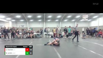 84 lbs Round 6 (10 Team) - Urijah Courter, Diamond Fish vs Mason Smith, Hanover Hawkeye
