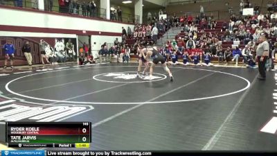 145 lbs Quarterfinal - Ryder Koele, Woodbury Central vs Tate Jarvis, Alta/Aurelia