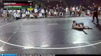 G-92 lbs Round 1 (4 Team) - Charlee Noah, Team ID vs Catherine Hendricks, Team WY