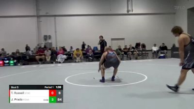 285 lbs Round 2 (6 Team) - Tyson Russell, Stronghold vs John Prado, POWA