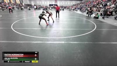 165 lbs Champ. Round 2 - Paiton Norrington, Brown Deer/Messmer/Shorew. vs Micah Kuchta, Coleman