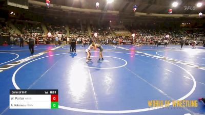 95 lbs Consi Of 8 #1 - Weston Porter, Wrestling Factory vs Arseni Kikiniou, Poway