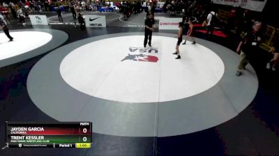 86 lbs Cons. Round 2 - Trent Kessler, Mad Dawg Wrestling Club vs Jayden Garcia, California