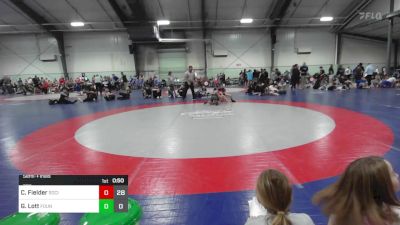 70 lbs Semifinal - Cooper Fielder, Social Circle ES vs Garner Lott, Foundation Wrestling