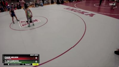 92 lbs Round 2 - Tj Richardson, Summit Wrestling Academy vs Chase Nelson, Minnesota