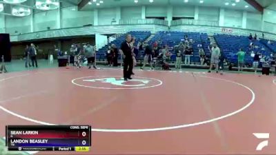 138 lbs Cons. Semi - Sean Larkin, IL vs Landon Beasley, TN