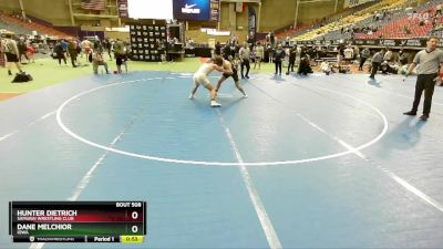 175 lbs Cons. Round 3 - Hunter Dietrich, Samurai Wrestling Club vs Dane Melchior, Iowa