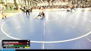 88 lbs Rd# 3 12:00pm Friday - Chase Wirnsberger, PA Blue vs James Moore, Team New Mexico