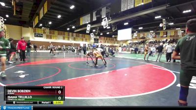 106 lbs Champ. Round 2 - Devin Bobzien, Poway vs Isaiah Trujillo, Temecula Valley