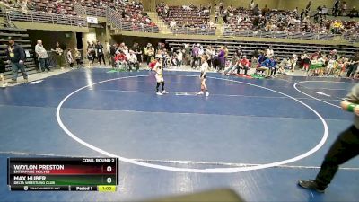 66 lbs Cons. Round 2 - Max Huber, Delta Wrestling Club vs Waylon Preston, Enterprise Wolves